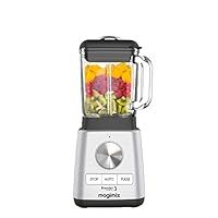 Magimix Blender Power 3 | Quiet Mark Approval | Metal/Glass | 1000W | 1.2L | Satin | 11641