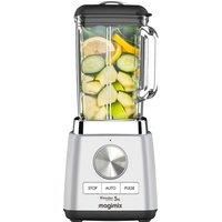 Magimix Blender Power 5XL | Quiet Mark Approval | Metal/Glass |1500W | 2L | Satin | 11644