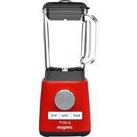 Magimix 11629 Power Blender with Quiet Mark Approval, Metal/Glass, 1.3 W, 1.8 liters, Red