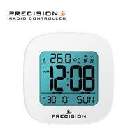 Precision Alarm Clock, White, One Size