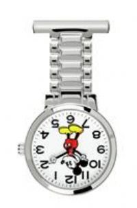 Mickey Mouse Women's Analogue Quartz Watch with Metal Strap MK8159ARG