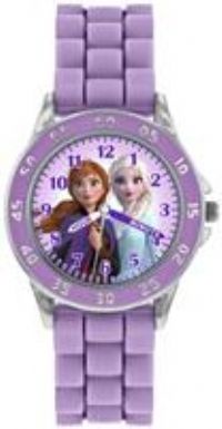Disney Girl's Analog Quartz Watch with Silicone Strap FZN9505