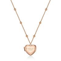 RADLEY Fall In Love Ladies Rose Gold Engraved Locket Necklace RYJ2158S one size