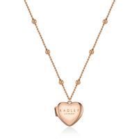 RADLEY Fall In Love Ladies Rose Gold Engraved Locket Necklace RYJ2158S one size