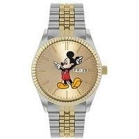 Disney Unisex-Adult/'s Analog Quartz Watch with Stainless Steel Strap MK8185