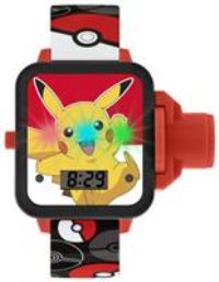 Pokemon Unisex-Kid/'s Digital Quartz Watch with Silicone Strap POK4280