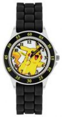 Pokemon Unisex-Kid/'s Analog Quartz Watch with Silicone Strap POK9048