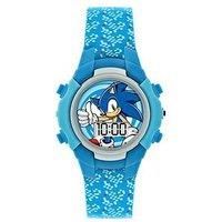 Sonic Boy/'s Digital Quartz Watch with Silicone Strap SNC4036