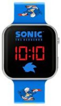 Sonic Boy/'s Digital Quartz Watch with Silicone Strap SNC4137