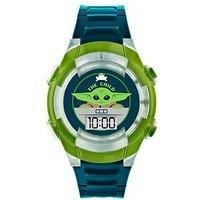 Star Wars Boy/'s Digital Quartz Watch with Silicone Strap MNL4031