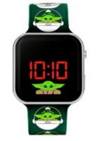 Star Wars Boy/'s Digital Quartz Watch with Silicone Strap MNL4034