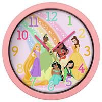 Disney Princess Pink Wall Clock PN3089, One Size