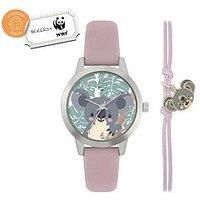 Tikkers x WWF - Koala Dial Watch and Koala Charm Bracelet