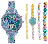 Disney Lilo and Stitch Digital Watch and Bracelet Set