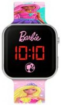 Barbie Multicoloured Strap Led Watch