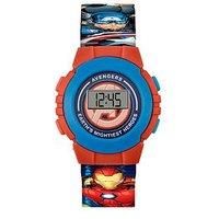 Disney Boy/'s Digital Quartz Watch with Plastic Strap AVG4818