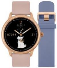 Radley Series 19 Pink and Grey Strap Smart Watch Set