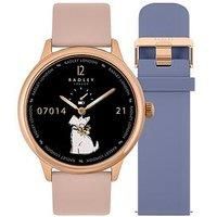 Radley Series 19 Pink and Grey Strap Smart Watch Set