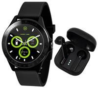 Harry Lime Black Smart Watch and Ear Pod Set