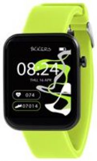 Tikkers Series 13 Bright Green Strap Smart Watch