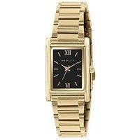 RADLEY Womens Tank Gold Plated Stainless Steel Rectangular Bracelet Watch