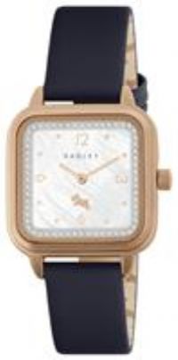 Radley Mother of Pearl Dial Dark Blue Leather Strap Watch
