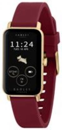 RADLEY Series 21 Womens Smart Watch with Cranberry Red Lozenge Silicone Strap RYS21-2148