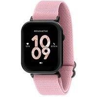 Reflex Active Series 37 Smart Calling Watch for Women with Heart Rate Sleep Monitor, Step Counter, IP68 Waterproof, Sleep Monitor and Dusty Pink Strap