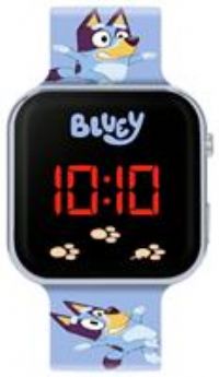 Bluey Boy/'s Digital Quartz Watch with Silicone Strap BLY4081