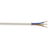 Heat-Resistant Flexible Cable 3183TQ 3-Core 1.5mm² x 15m White