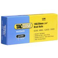 Tacwise 18 Gauge 15mm to 50mm Brad Nails Galvanised 4 Nail Guns 18G