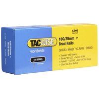Tacwise Brad Nails (Boxed 5000) 18g 15mm 25mm Stanley Paslode Senco