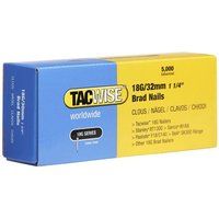 1000 Tacwise CLEARANCE 15mm x 18 gauge Nails for Electric Staplers & Tack Guns