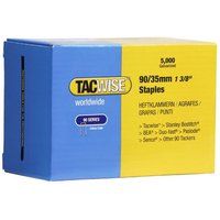 Tacwise 310 90/35mm Narrow Crown Staples for Staple Gun (Box of 5000)