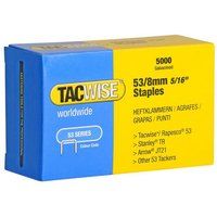 Tacwise Staples 6 8 10 12 14mm Type 53 Series fit Stanley TRA TR45 Arrow JT21