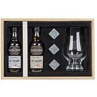 Glengoyne Whisky Giftset With Stones And Glass In Wooden Box