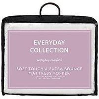 Everyday Collection Soft Touch & Extra Bounce Mattress Topper