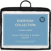 Everyday Collection Duck Feather And Down 10.5 Tog Duvet