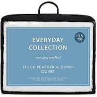 Everyday Collection Duck Feather And Down 13.5 Tog Duvet