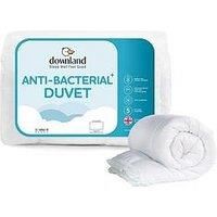 Downland Anti-Bacterial 4.5 Tog Duvet - Db - White