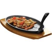 Orsina Small Sizzler Dish, Great Centrepiece in Black