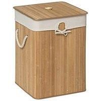 Kankyo Nat Bamboo Oval Laundry Hamper Natural Washing Laundry