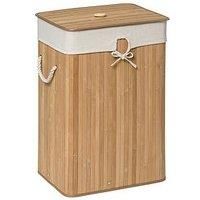 Maison By Premier Kankyo Rectangular Laundry Hamper Eco-Friendly Bamboo