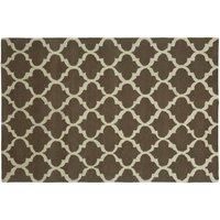 Premier Housewares Hand Tufted Hampstead Rug  Brown