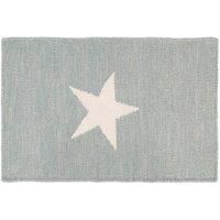 Premier Housewares Star Rug, Cotton Blend - Grey