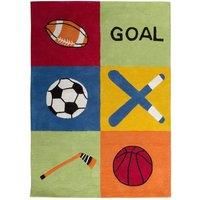 Premier Housewares 100% Cotton Multi Colored Kids Rugs For Bedrooms Boys Bedroom Rug Rugs Bedroom Kids Rugs For Bedrooms Boys 5 X 100 X 140