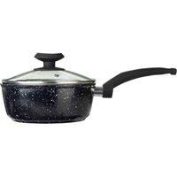 Premier Housewares Stoneflam Saucepan, Non Stick Aluminium - 18cm