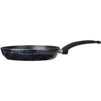 Premier Housewares Stoneflam Frying Pan, Non-Stick Aluminium, Glass Lid - 26cm