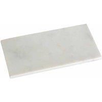White Marble Rectangular Food Lunch Dinner Serving Tray Board Table Centrepiece