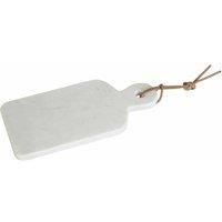 Premier Housewares Rectangular Paddle Board Paddle Board, Marble, Off-White White